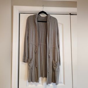 Torrid Size 1 Hooded Anorak Gray